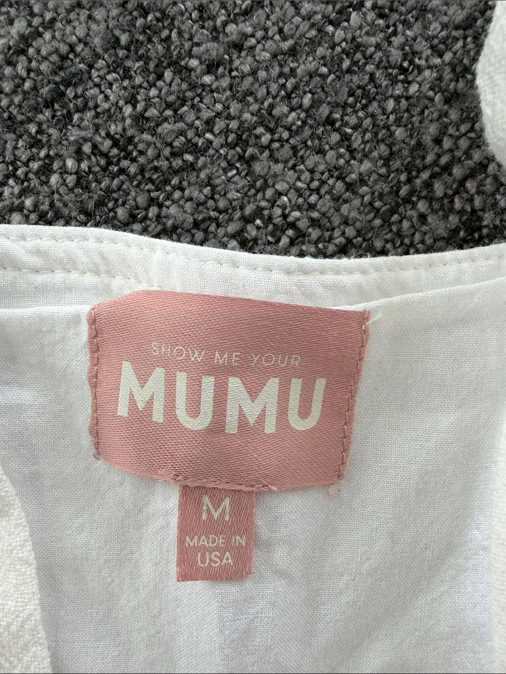 Show Me Your MuMu White Romper